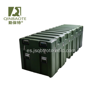 Cajas de almacenamiento de herramientas de plástico rotomoldeado por encargo Caja de tránsito protectora a prueba de golpes de plástico rotomoldeado